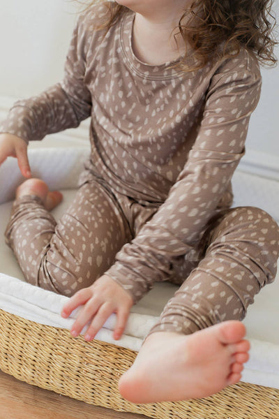 Fawn Spots 2 Piece Bamboo Pajama Set