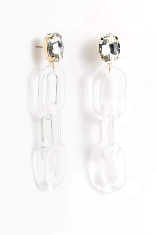 Claire Lucite Earrings