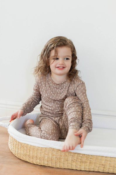 Fawn Spots 2 Piece Bamboo Pajama Set