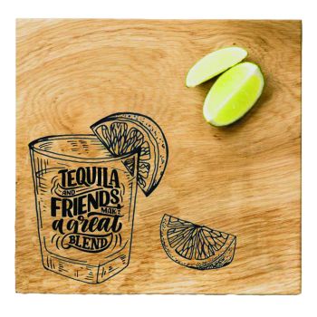 Tequila & Friends Oak Chopping Board