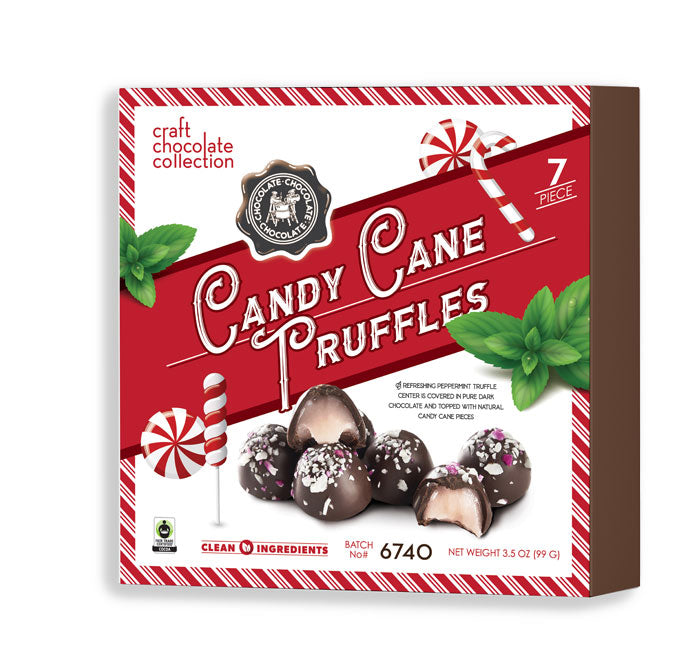 Candy Cane Truffles