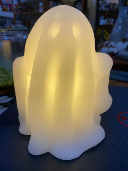 Lighted Ghost Candle