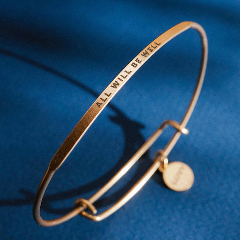 "All Will Be Well" Posey Bangle