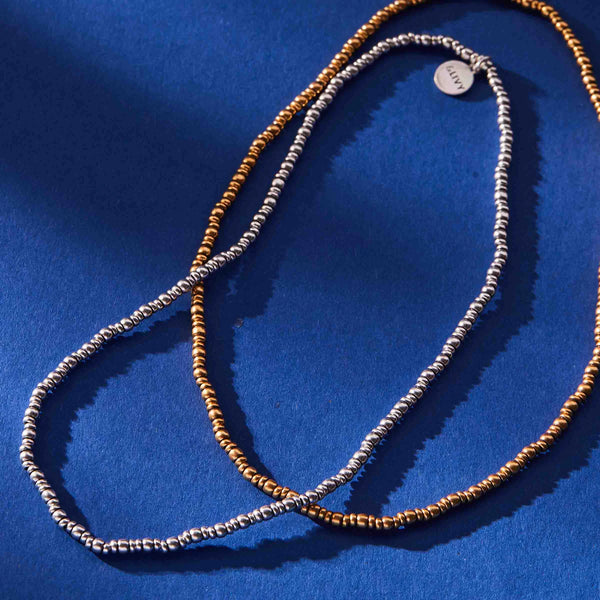 Lay it On Me! Beaded Stretch Necklace