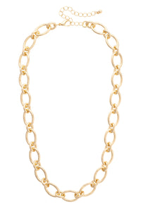 Oval Link Necklace