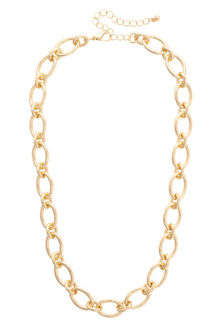 Oval Link Necklace