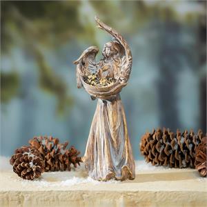 Nativity Angel Bird Feeder