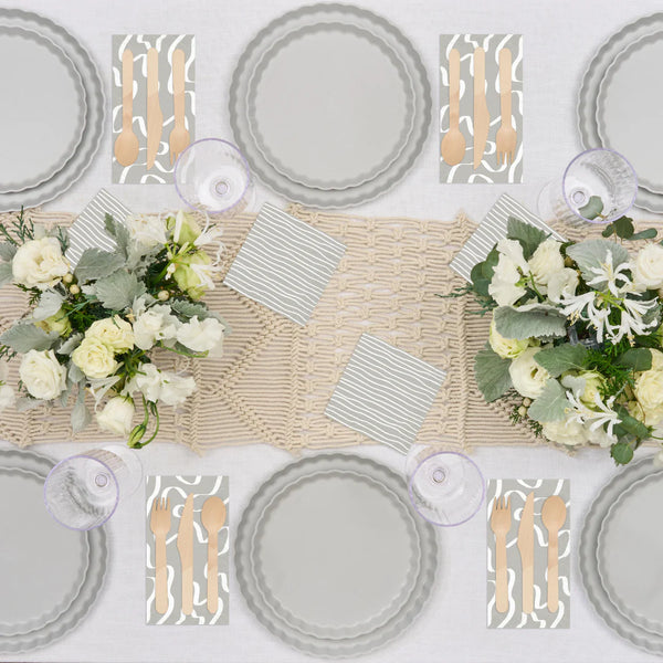 Eco Pleated Dinner Plate