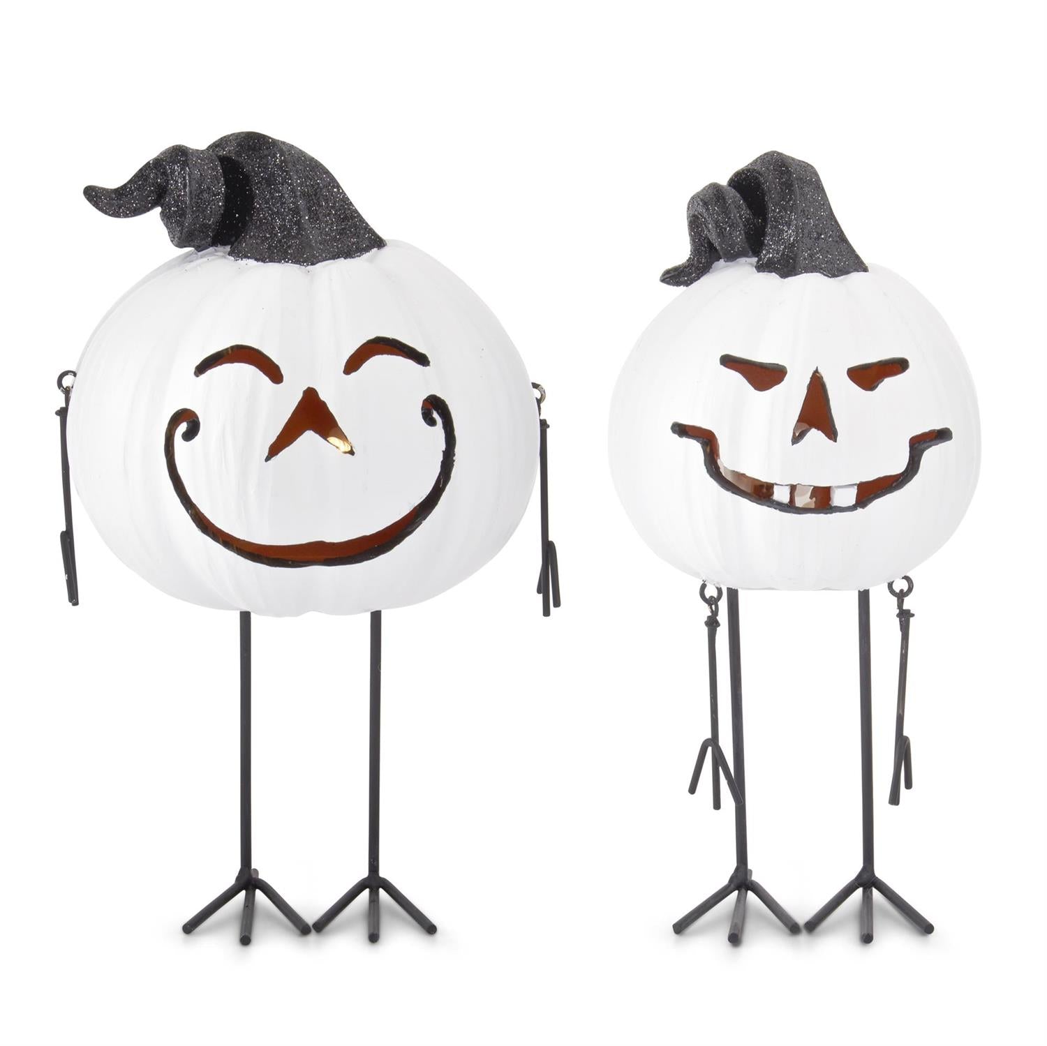 8" Jack-O-Lantern Set