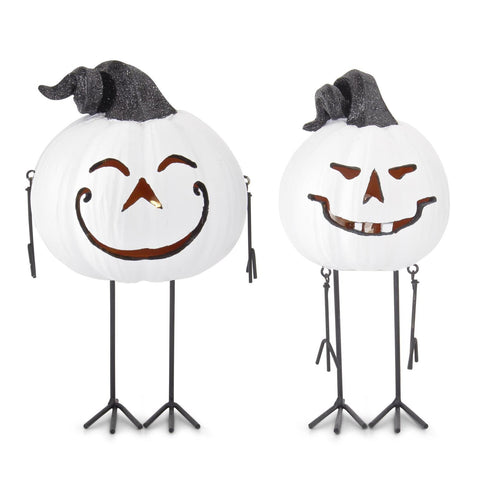 8" Jack-O-Lantern Set