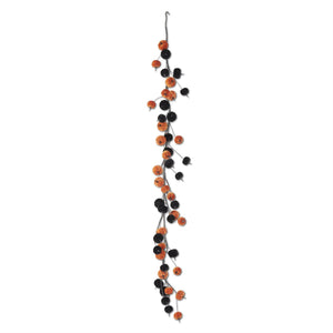 Velvet Pumpkin Garland