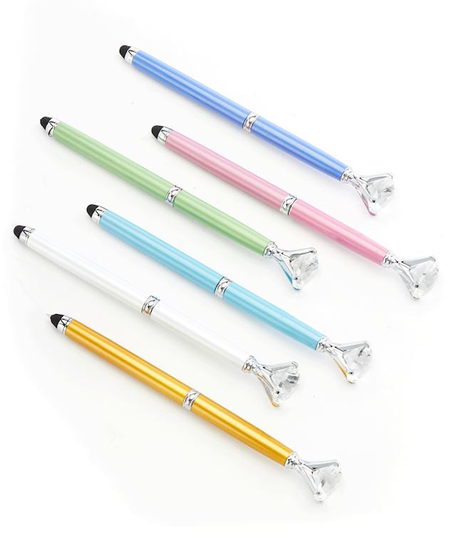 Diamond LED Touch Ball Pen