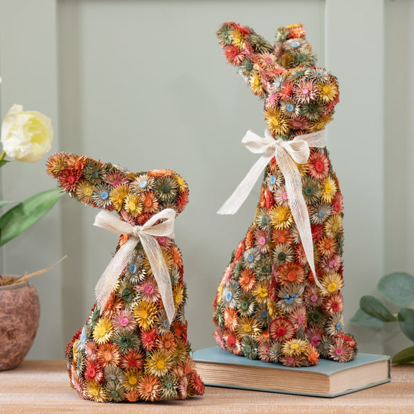 Dried Floral Easter Bunny