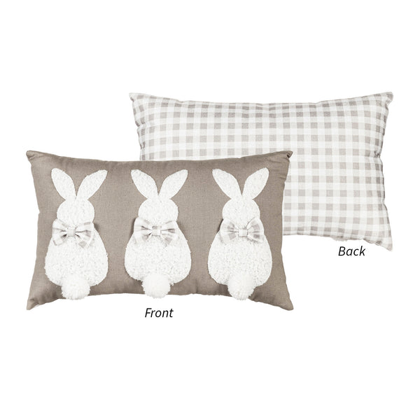 Lumbar Bunny Pillow