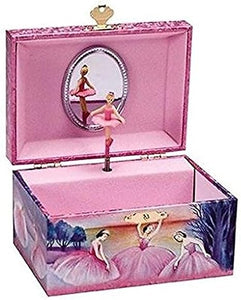 Iridescent Ballerina Jewelry Box