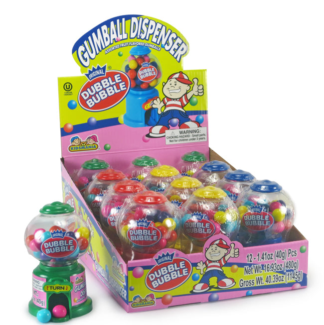 Dubble Bubble Mini Gumball Machine