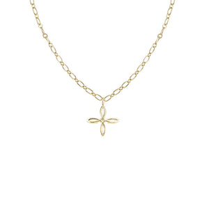 She's Classic Cross Drop Necklace