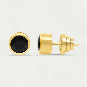 Signature Midi Stud, Black Onyx