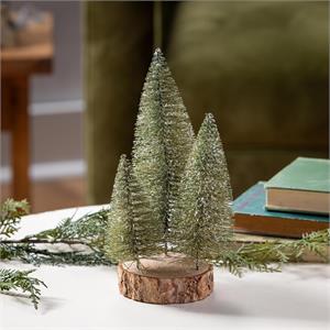 Shades of Green Table Decor