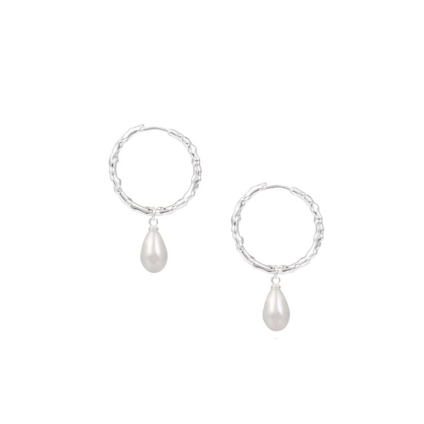 Adorned Pearl Drop Earrings