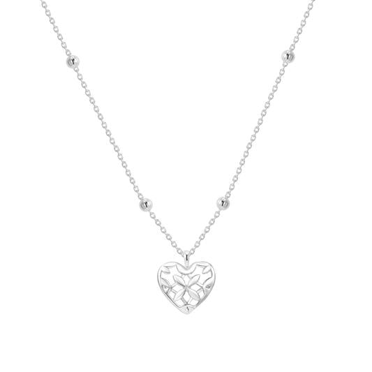 Believer Heart Drop Necklace