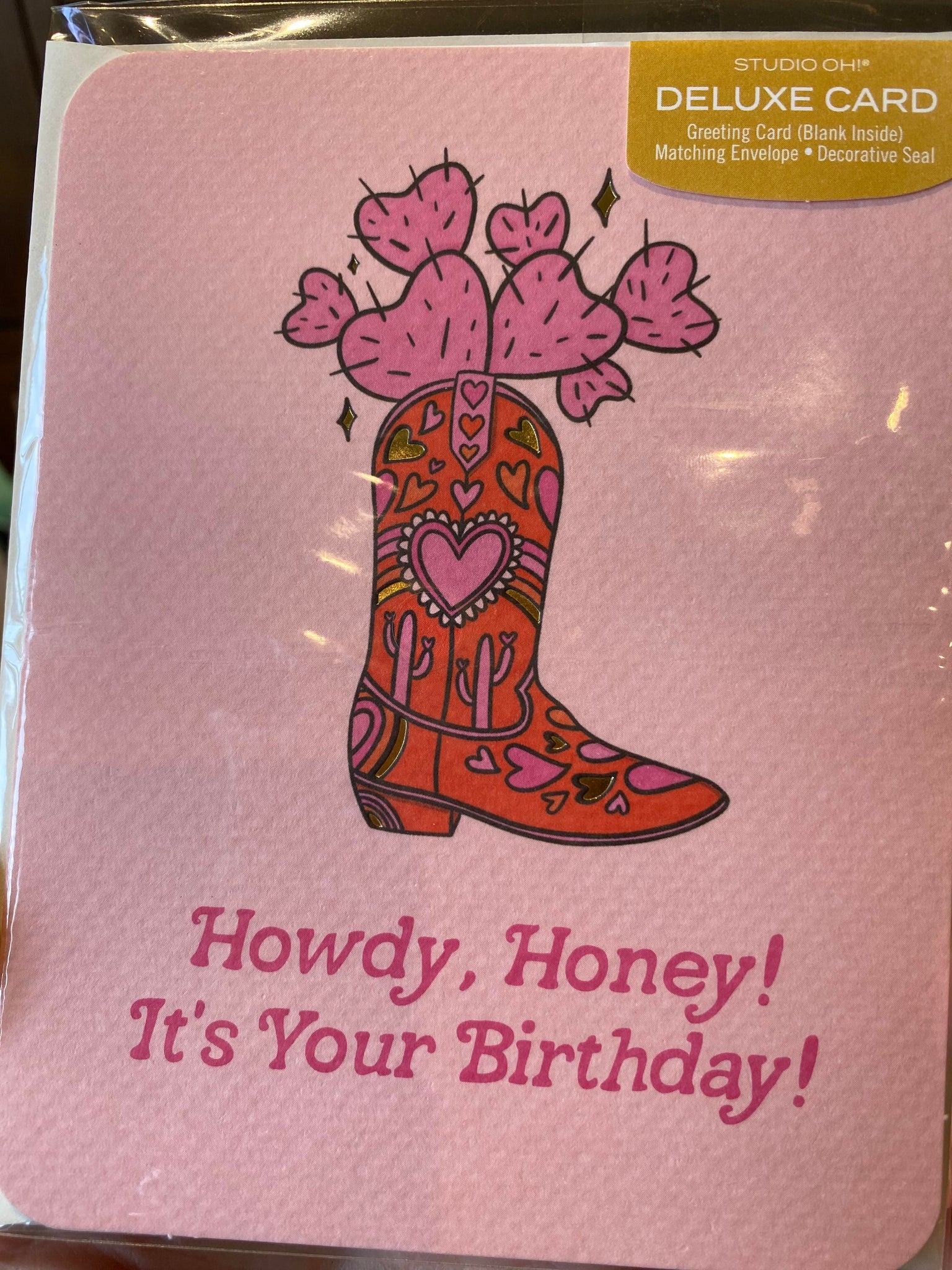 Howdy Honey Birthday Card