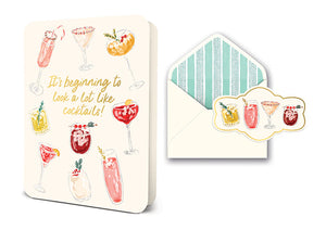 Cocktail Hour Greeting Card