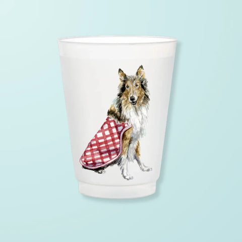 Rough Collie, Frosted Cup
