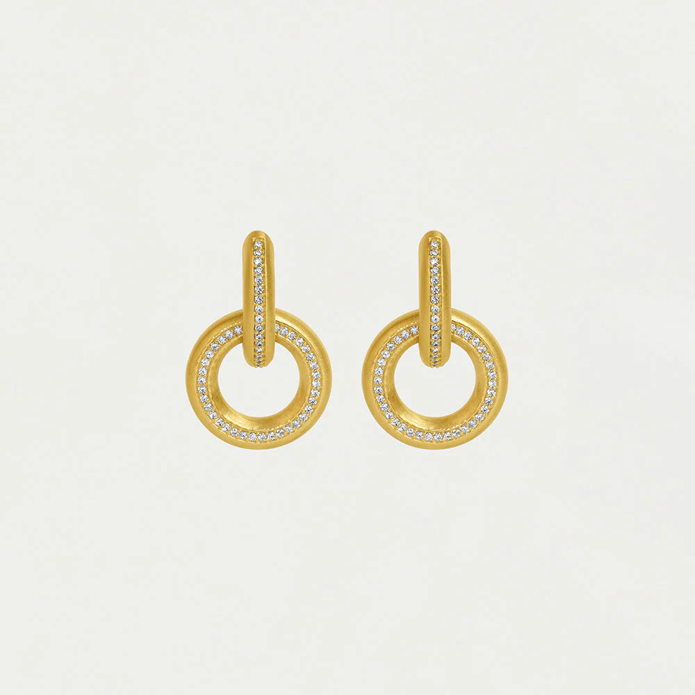 Colette Pave Drop Earring