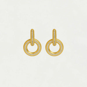 Colette Pave Drop Earring