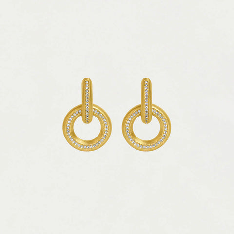 Colette Pave Drop Earring