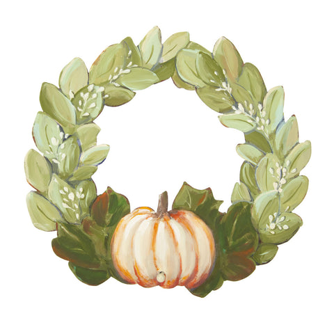 Display - Pumpkin Wreath