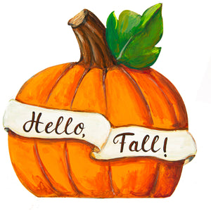 Banner Pumpkin, Hello Fall