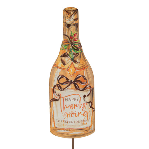 Happy Thanksgiving Champagne Bottle