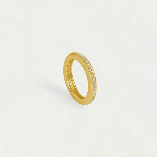 Collette Pave Stacking Ring, Gold