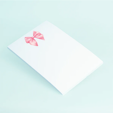 Pink Bows, Notepad