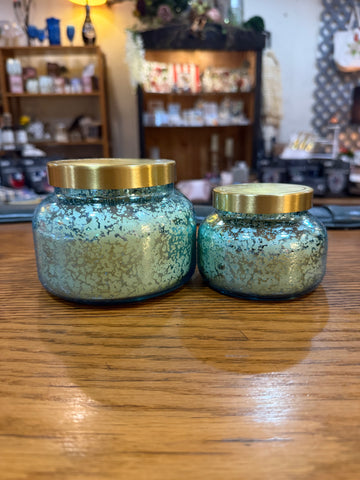 Volcano Aqua Opaline Signature Jar