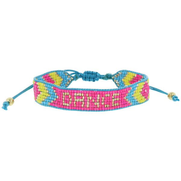 Woven Beaded Band Bracelet