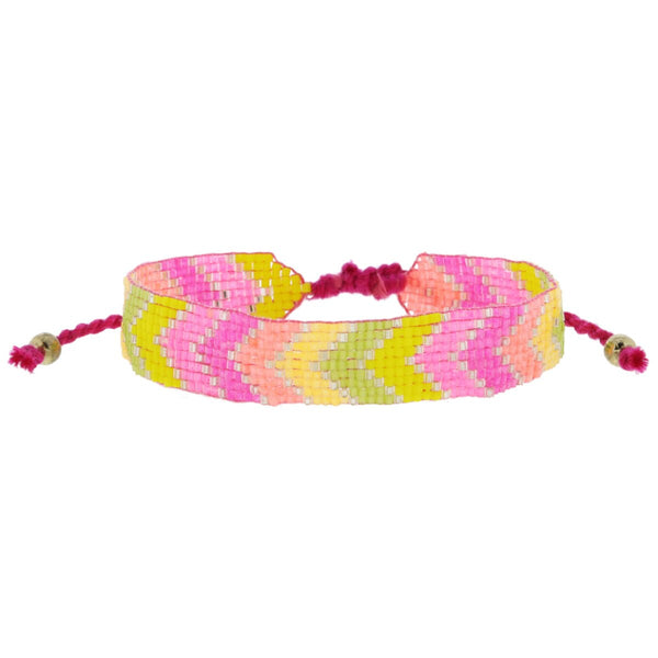 Woven Beaded Band Bracelet