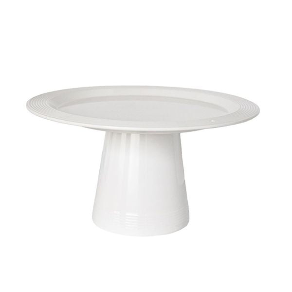 Melamine Round Platter, Risers