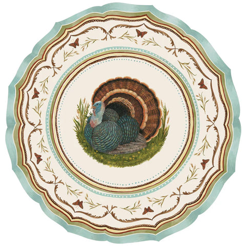 Die Cut Heritage Turkey China Placemat