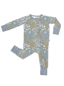 Blue Meadow Zip PJ's