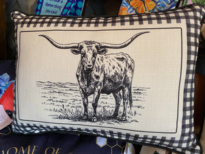 Gingham Longhorn