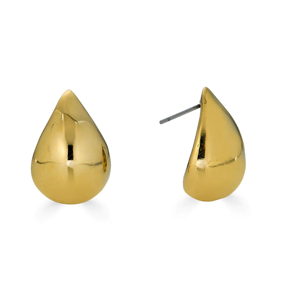 Gold Teardrop Earrings