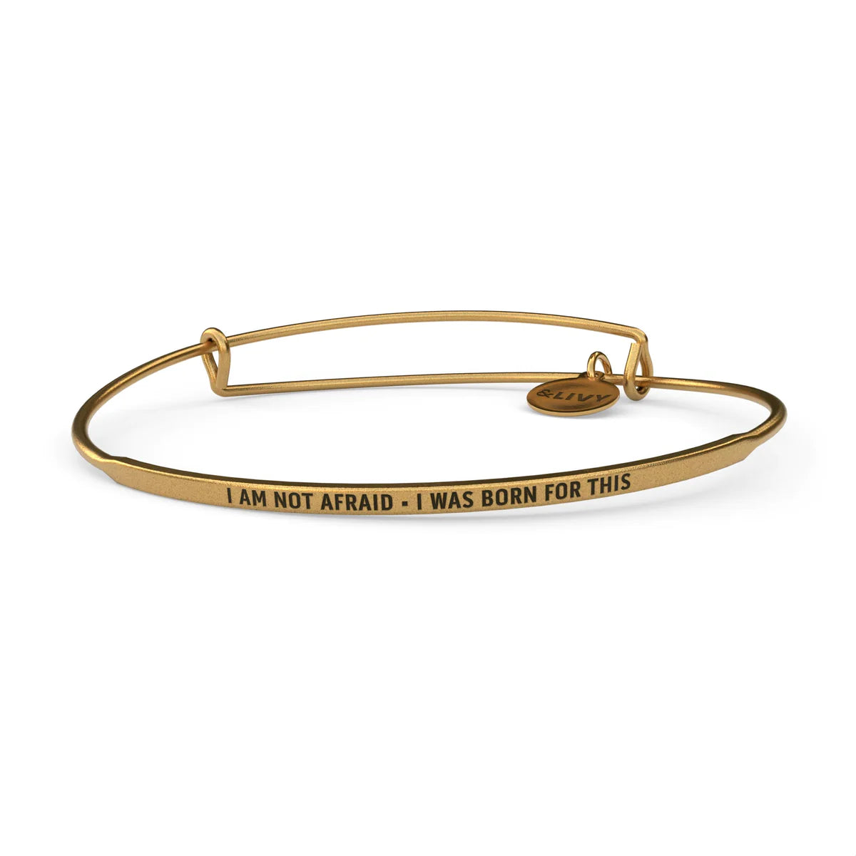 "I Am Not Afraid" Posey Bangle