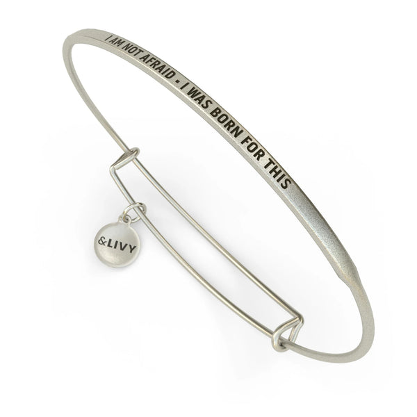 "I Am Not Afraid" Posey Bangle