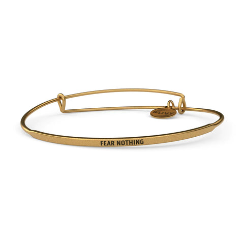 "Fear Nothing" Posey Bangle