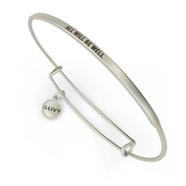 "All Will Be Well" Posey Bangle