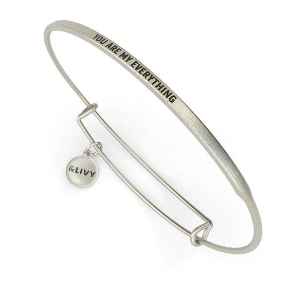 "You Are My Everything" Posey Bangle