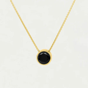 Signature Midi Knockout Pendant, Onyx